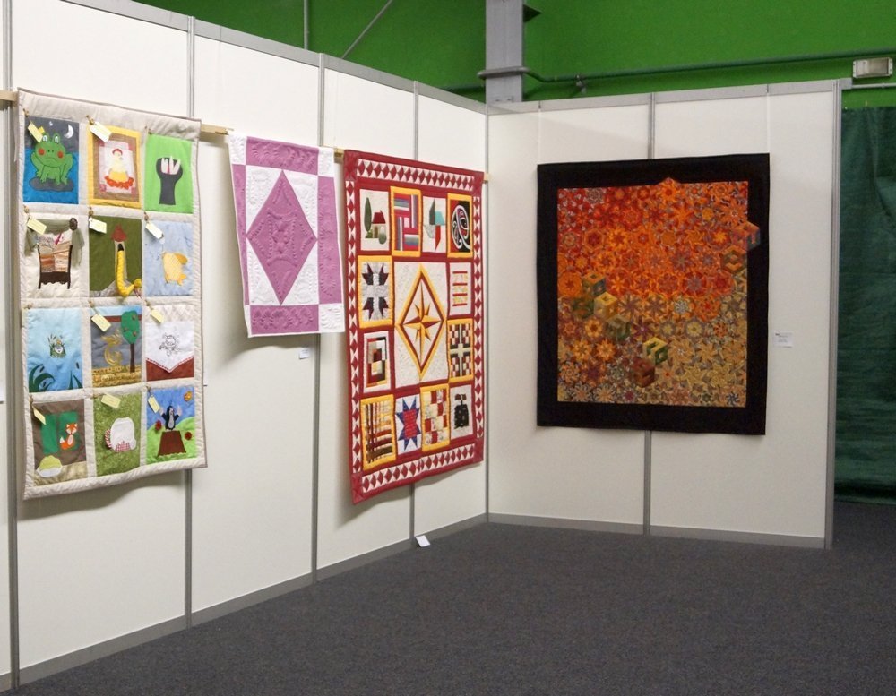 Ausstellung der tschechischen Quilts