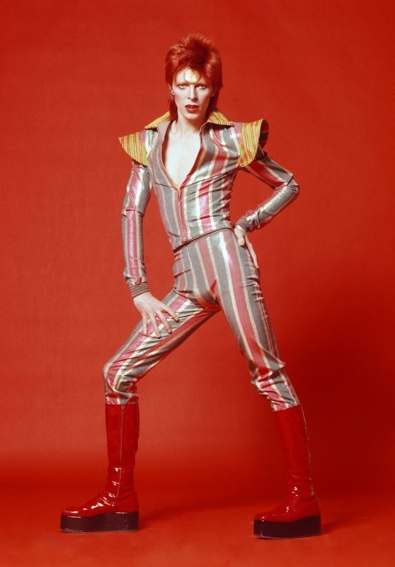 David Bowie, 1973 Fotografie von Masayoshi Sukita © Sukita / The David Bowie Archive 
