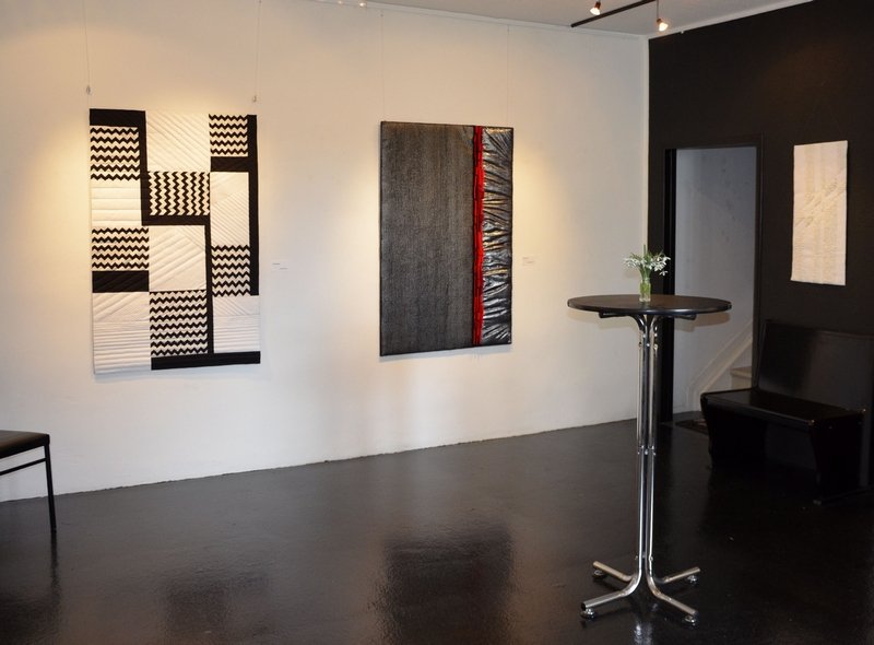 Einblick in die Ausstellung 'Kreativ ohne (Wa)Ende in der Schwarzbach-Galerie, Wuppertal
