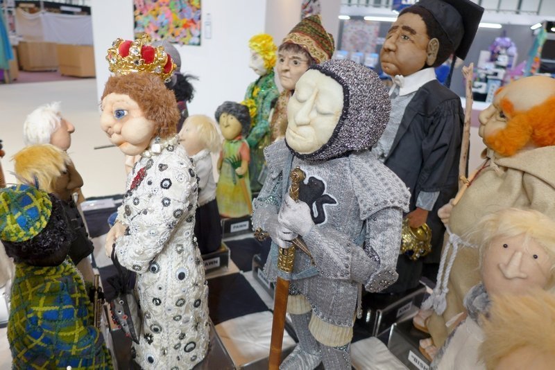 Mavis Walker: The Chess Set, Detail Winner Quilt Creations The Festival of Quilts 2015