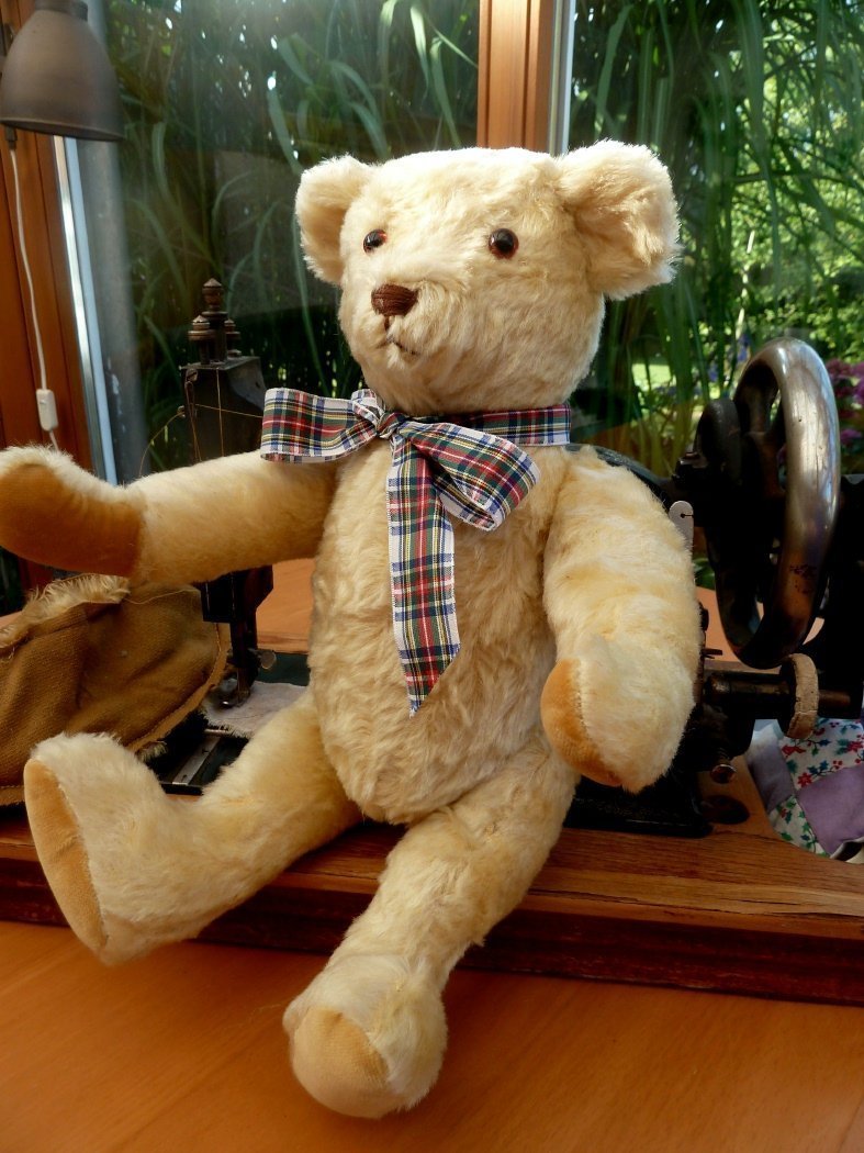 Teddybär nähen – Gratis-Onlinekurs: Wir nähen einen echten Mohair-Teddy
