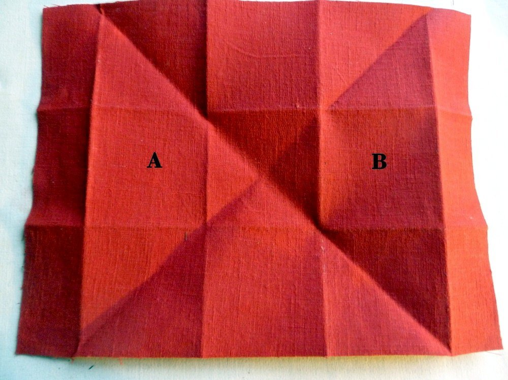 Anleitung für Origami-Verpackungen