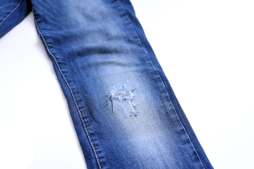 Tutorial Jeansreparatur die dritte Variante