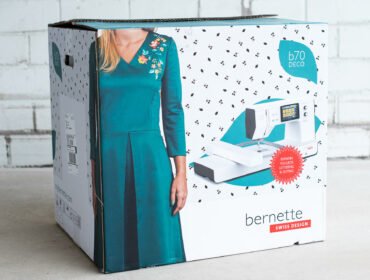 Die neue Stickmaschine mybernette b70 DECO ist da! #mybernette #bernina #sticken #stickmaschine #diy #embroidery