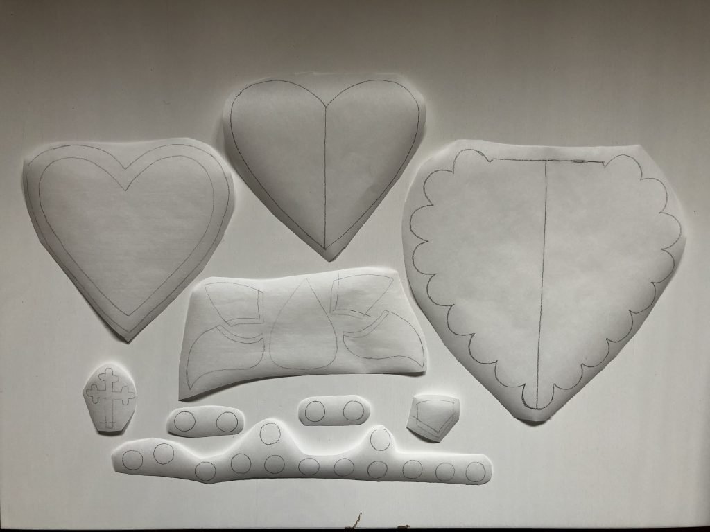 Quiltmanufaktur - Andrea Kollath - BERNINA Advent Calender 2020 - Sacred Heart Cushion
