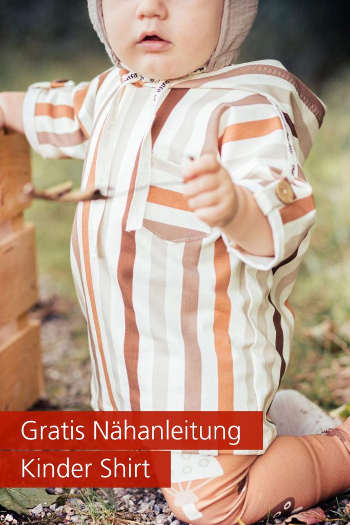 Gratis Schnittmuster & Nähanleitung: Lässiges Kinder-Shirt