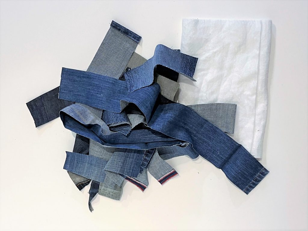 Jeans-Upcycling zum Notizbuchhülle nähen