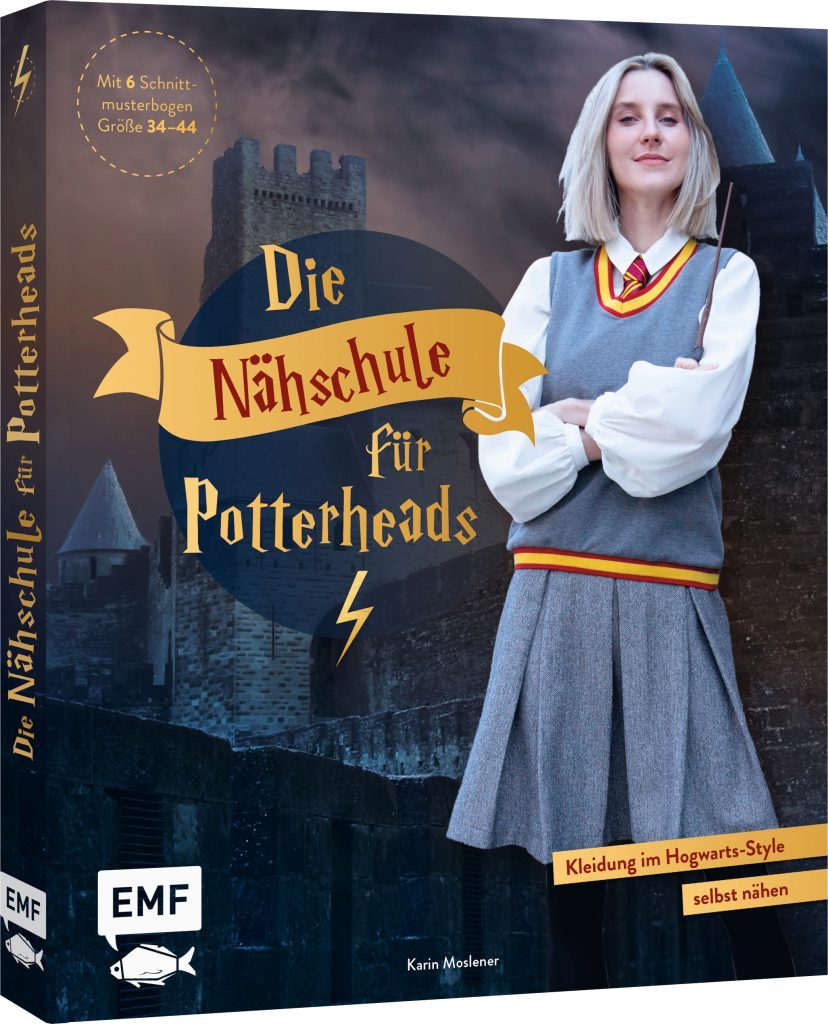 Buchcover "Die Nähschule für Potterheads"