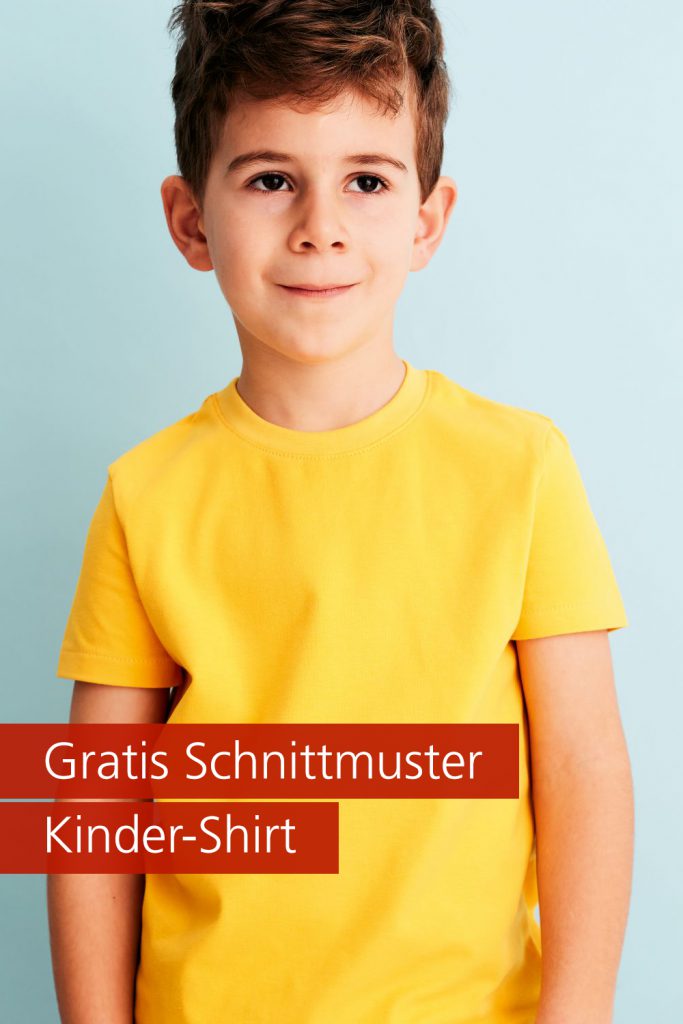Gratis Schnittmuster & Nähanleitung: Kinder-Shirt
