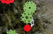 How to make beautiful Christmas tree pendants (with cutwork freebie)