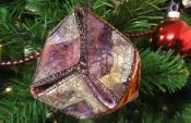 How to make a Christmas ornament in 3D (with free pattern)