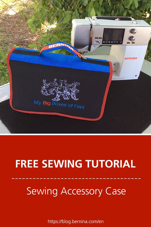Free sewing instructions: Sewing Accessory Case for Travelling or Storage