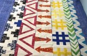 6 quilt rows