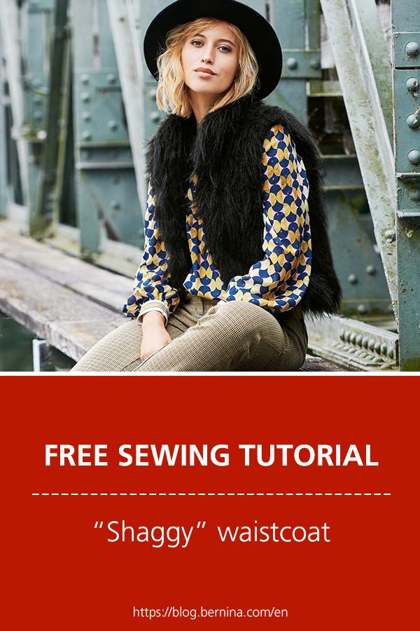 Free sewing pattern for the "Shaggy" waistcoat