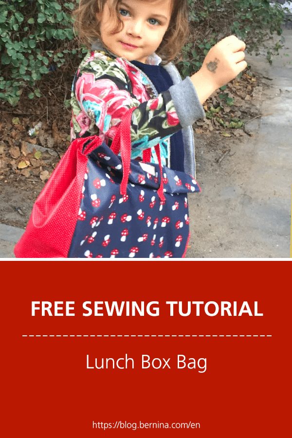 Free sewing instructions: Lunch Box Bag