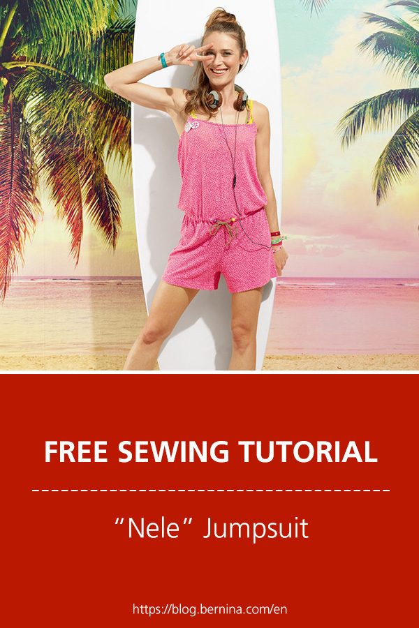 Free sewing pattern & instructions: “Nele” Jumpsuit