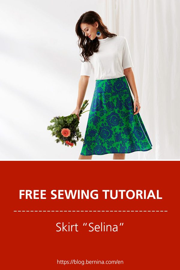 Free sewing instructions: Skirt „Selina“