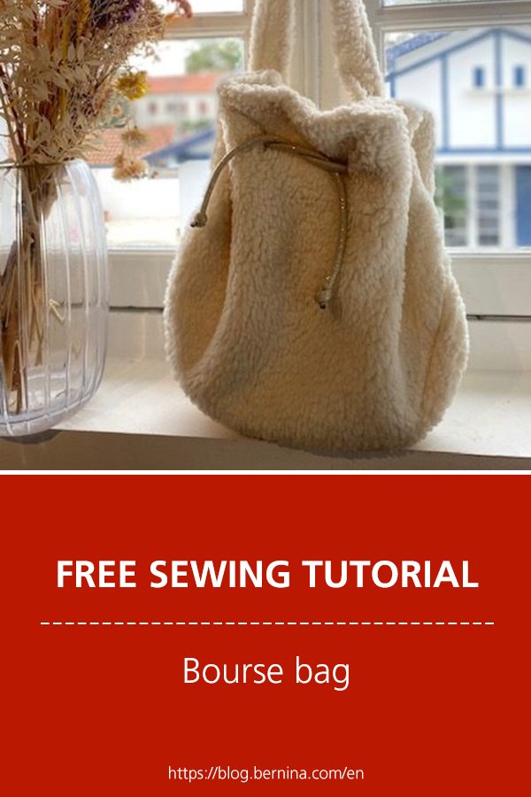 Free sewing instructions: Bourse bag