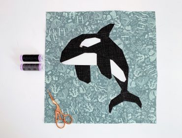 orca quilt block pattern