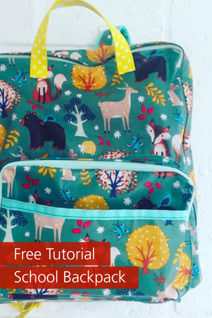 Free sewing instructions: School Backpack