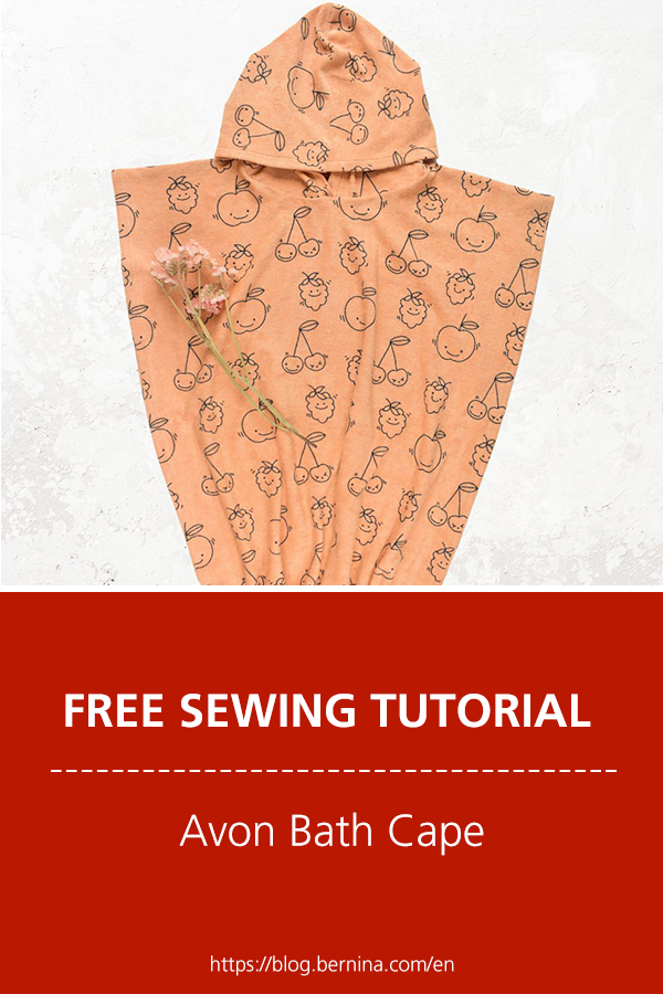 Free sewing instructions: Avon Bath Cape