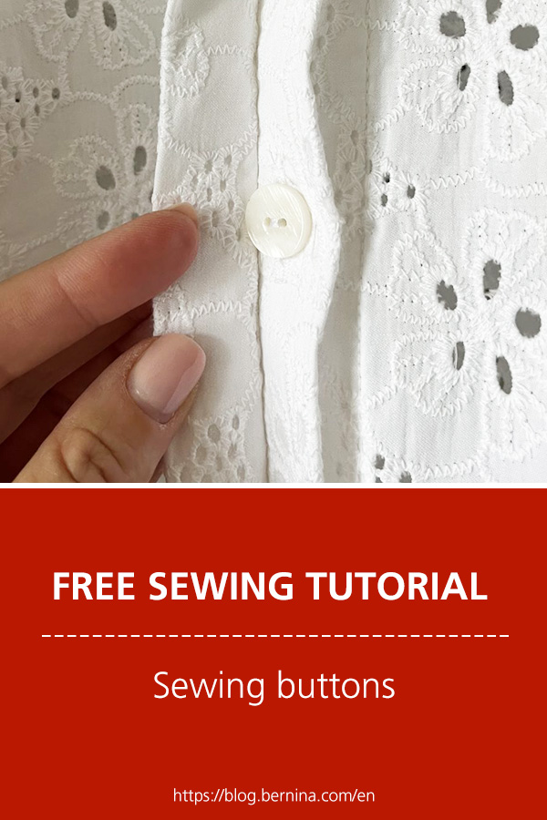 Free Sewing Instructions: Sew Buttons