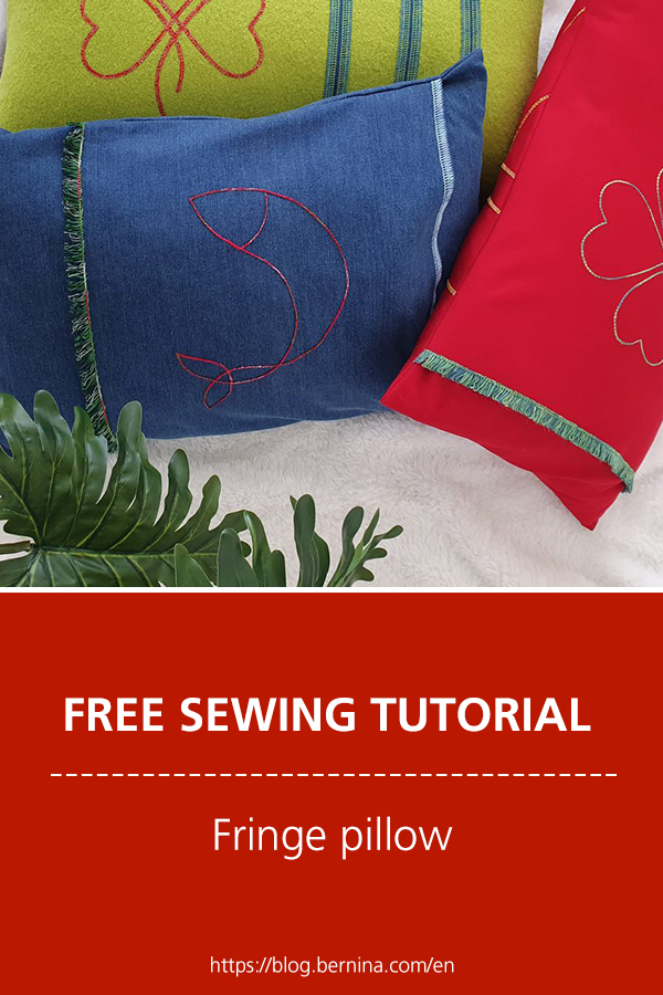 Free sewing instructions: Fringe