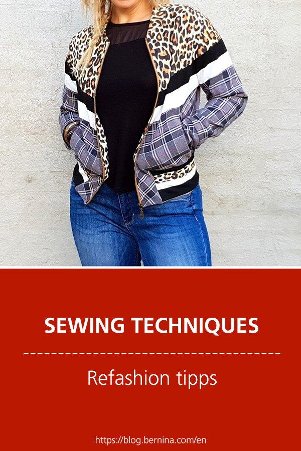 Sewing techniques & tutorials: Refashion tipps for sewing clothing